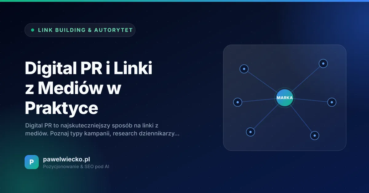 Digital PR i Linki z Mediów w Praktyce