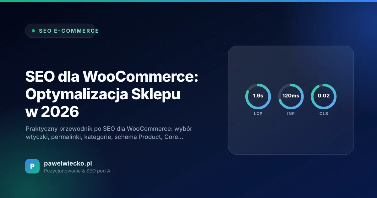 SEO dla WooCommerce: Optymalizacja Sklepu w 2026